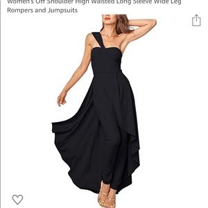 Flowy One Shoulder Jumpsuit
